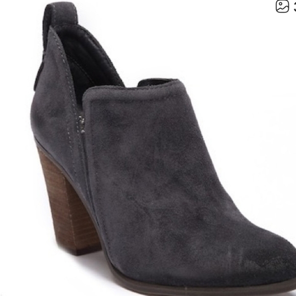 Vince Camuto Ankle Suede Bootie - Picture 4 of 8